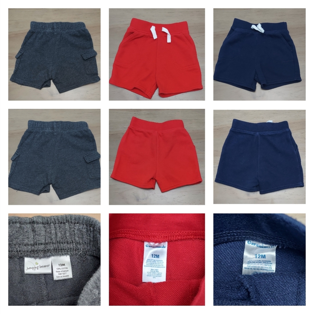 20 pairs of boys shorts